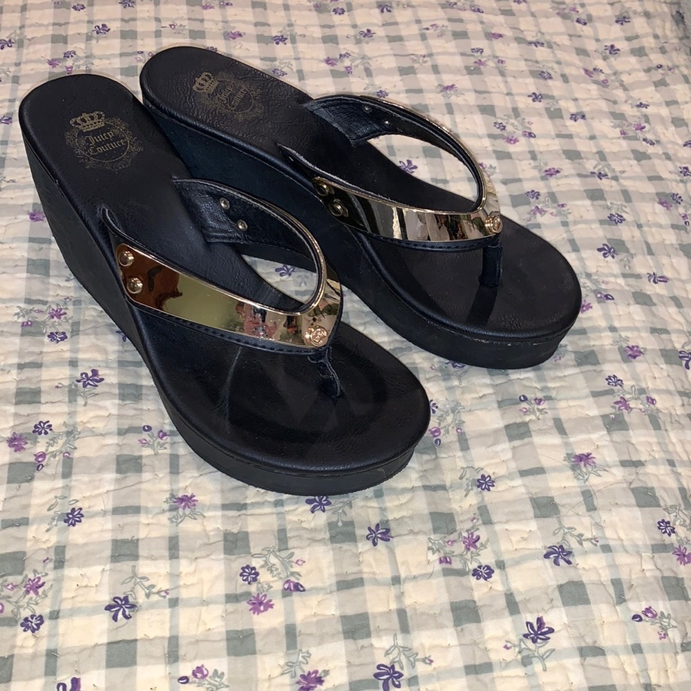 Juicy couture heeled sandals